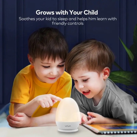 VAVA VA-CL006 Kids Baby Night Light ABS+PC Touch Control Timer Setting in Pink - Picture 6 of 13